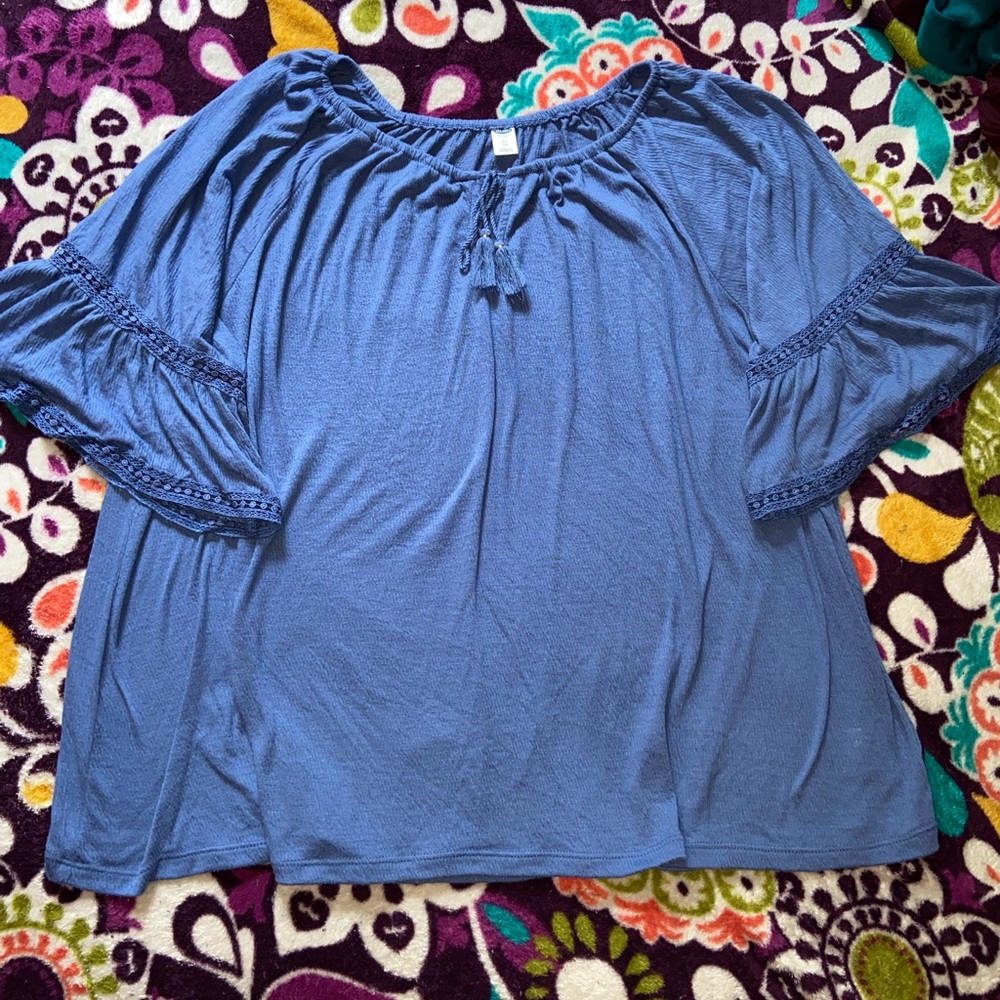 Old Navy Size XL Blue Top